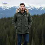 NordGuard Jas lichtgrijze waterafstotende heren outdoorjas met ritszakken en voering www.middo.nl