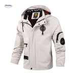 NordGuard Jas waterafstotende heren winterjas met capuchon en ritszakken www.middo.nl