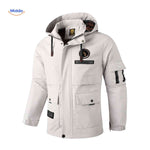 NordGuard Jas waterdichte heren winterjas met capuchon en steekzakken www.middo.nl