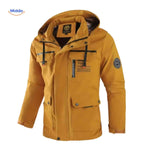 NordGuard Jas waterdichte outdoor herenjas met capuchon en borstzak www.middo.nl