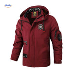 NordGuard Jas winddichte heren outdoorjas met capuchon en steekzakken www.middo.nl