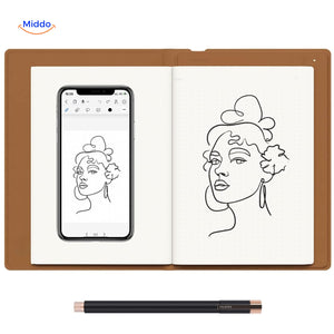 NoteSync Smart Pen digitaal notitieboek schets app www.middo.nl