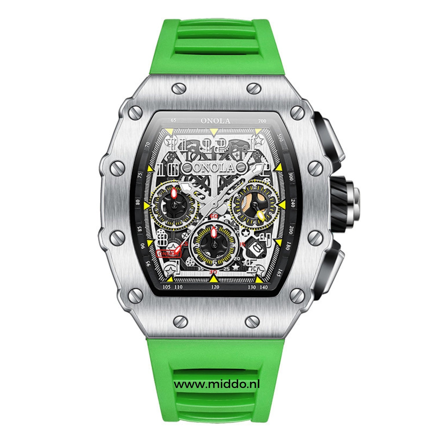ONOLA™ : la montre de sport chronographe étanche et multifonctionnelle haut de gamme pour hommes 