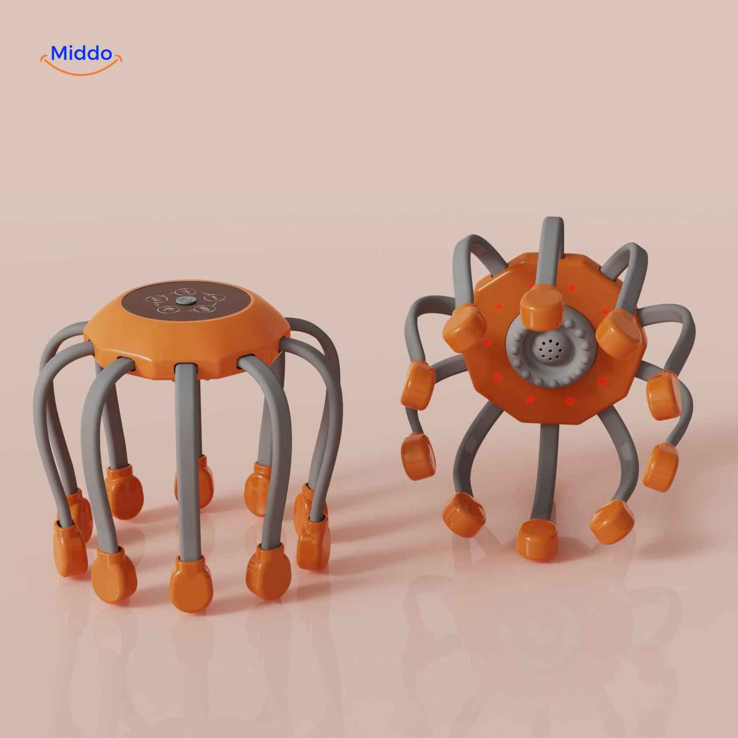 OctoRelax Massager elektrische hoofdmassage apparaat draagbaar www.middo.nl