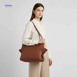 Packora Tas dames crossbodytas leren shopper met verstelbare schouderband www.middo.nl