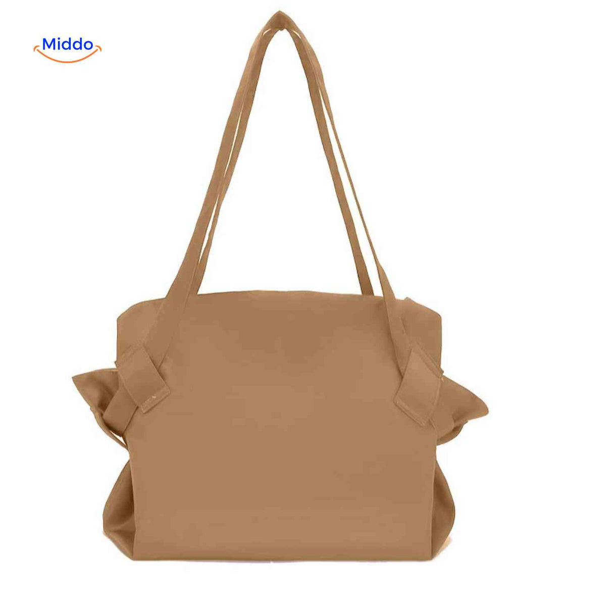 Packora Tas dames shopper van leer met lange schouderband www.middo.nl