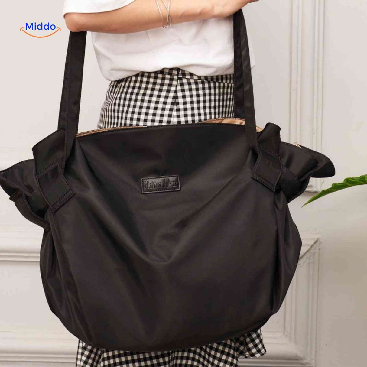 Packora Tas ronde opbergmat met meerdere vakken www.middo.nl