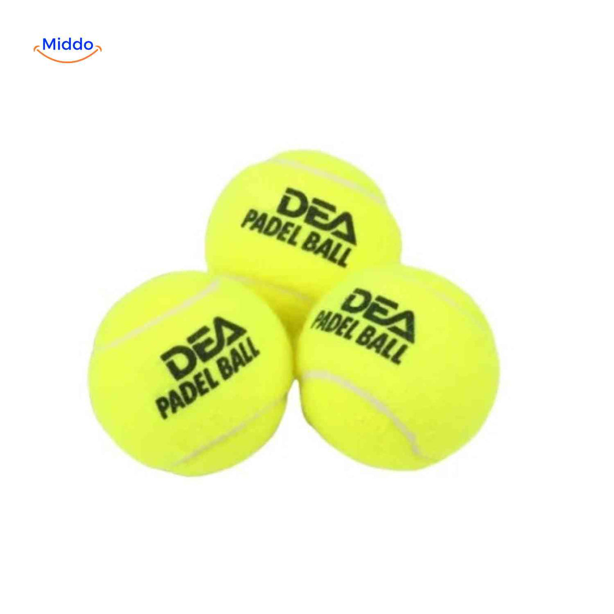 PadelPro Ballen set van drie padel ballen www.middo.nl