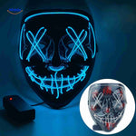 PhantomGlow Masker blauw led masker www.middo.nl