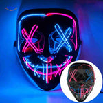 PhantomGlow Masker blauw roze led masker www.middo.nl
