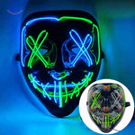 PhantomGlow Masker paars blauw led masker www.middo.nl