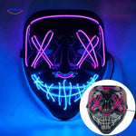 PhantomGlow Masker roze paars blauw led masker www.middo.nl