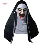 Phantora Nun Masker horror bloed effect scherpe tanden www.middo.nl