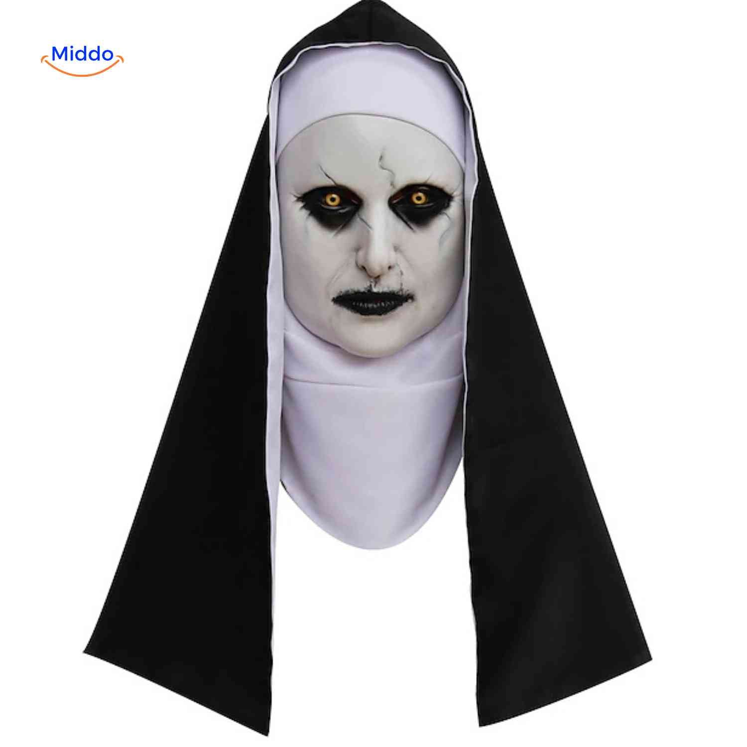 Phantora Nun Masker realistische horror nun look www.middo.nl
