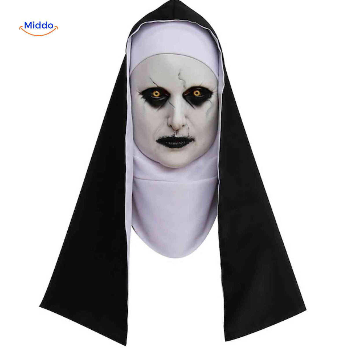 Phantora Nun Masker realistische horror nun look www.middo.nl