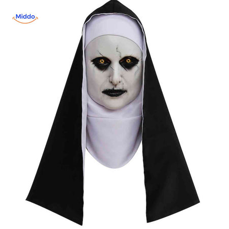 Phantora Nun Masker realistische horror nun look www.middo.nl