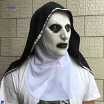 Phantora Nun Masker zijaanzicht met gelige ogen realistisch www.middo.nl