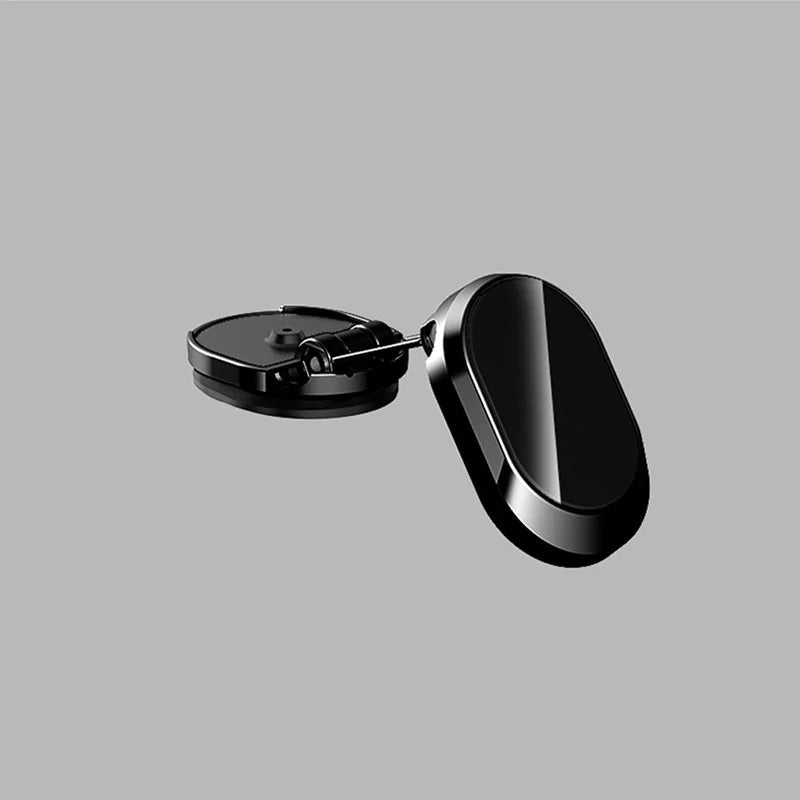 Close-up van zwarte PhoneMagnetic telefoonhouder