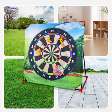 PlaySquare Golfset dartbord buitenspeelgoed schietspel kinderen www.middo.nl