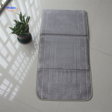 PrayMate Fold bidjar kleed grijs www.middo.nl