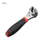 ProTool 6 in 1 ratel sleutel voor zware klussen met rood zwart handvat www.middo.nl