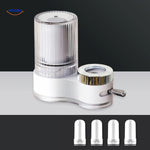 PureFlow kraan blauw met transparant ontwerp www.middo.nl