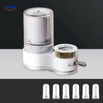 PureFlow kraan grijs met witte filters onderdeel www.middo.nl