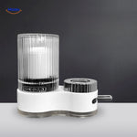 PureFlow kraan met dubbel deel en chromen afwerking www.middo.nl