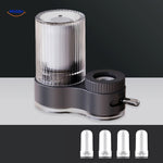 PureFlow kraan wit met meerdere witte filters www.middo.nl