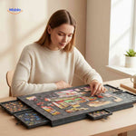 PuzzleNest Bord compact puzzelbord met geintegreerde lades www.middo.nl