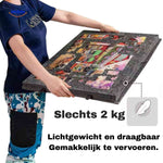 PuzzleNest Bord lichtgewicht puzzelbord draagbaar en inklapbaar www.middo.nl