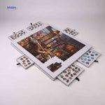 PuzzleNest Bord puzzelbord met schuiflades en puzzelopslag www.middo.nl