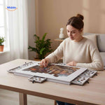 PuzzleNest Bord puzzelbord met uitschuifbare lades en sorteervakken www.middo.nl