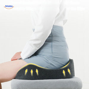 RelaxButt Zitkussen ergonomisch kussen voor rugondersteuning www.middo.nl