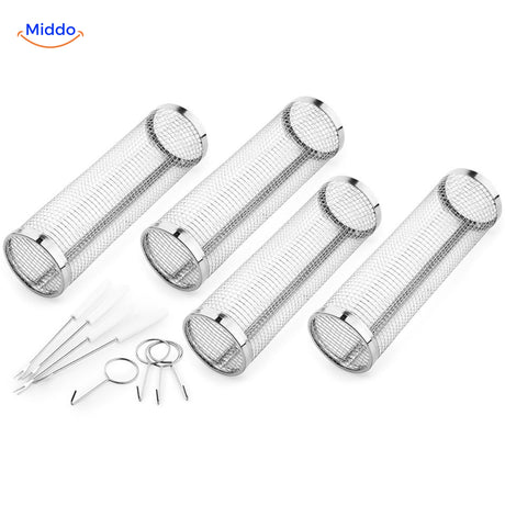 RollingGrill™ manden getoond met haken.