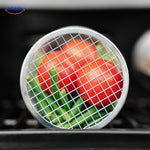 Groenten gegrild in de RollingGrill™ mand op barbecue.