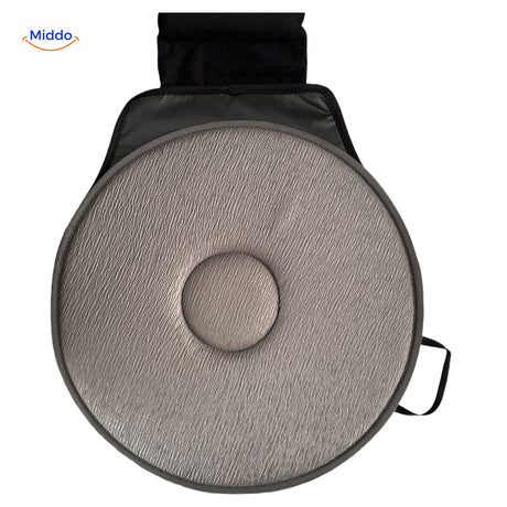 Rotacush Zitkussen grijs steun voor gezondheid www.middo.nl