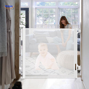 SafeGuard™ Opvouwbare Poort | Verstelbare Trapveiligheidshek