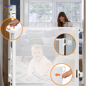 SafeGuard Opvouwbare Poort multifunctioneel huisdier en kinderhek www.middo.nl