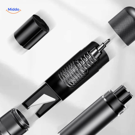 Safebreak Hammer compacte veiligheidshamer met veilige wijkfunctie www.middo.nl