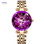 Seno Elegance Dameshorloge Staal Goudpaars Middo.nl