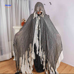 ShadowReap Cape grijs wit versleten halloween verkleed www.middo.nl