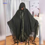 ShadowReap Cape zwart groen spookachtig halloween kostuum www.middo.nl