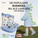 Zureto™ Shark Regenlaarzen | 3D Ontwerp, Waterproof en Antislip