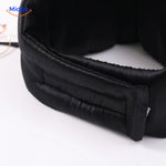 SilkDream Masker purple satin eye mask worn