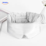 SilkDream Masker white satin eye mask