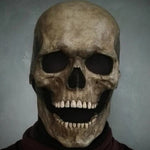 Grijze schedelmasker met gedetailleerd ontwerp