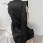 Skullora Masker zijaanzicht horror masker met kap www.middo.nl