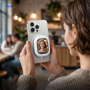 SnapView Selfiemonitor live preview op smartphone www.middo.nl