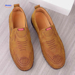 Solura Loafers bruin heren slip on casual mode comfort schoenen www.middo.nl